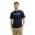 TOM TAILOR Herren T-Shirt, 4er Pack - T-Shirt with Print, Rundhals, Regular Fit, Baumwolle Blau/Weiß M