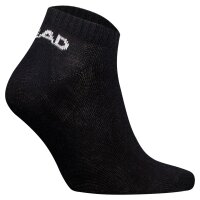 HEAD Unisex Sneaker Socken, 15er Pack - ELEMENTS ALL SPORTS SNEAKER ECOM, Kurzsocken, einfarbig Schwarz 43-46