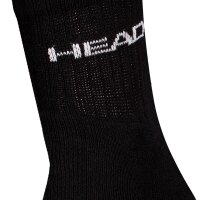 HEAD Unisex Socken, 20er Pack - ELEMENTS ALL SPORTS SHORT CREW ECOM, einfarbig Schwarz 35-38
