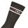 FILA Unisex Socks 3 pairs - Street, Sport, Lifestyle, Socks Set, Stripes, 35-46 Black 35-38 (3-5 UK)