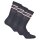 FILA Unisex Socks 3 pairs - Street, Sport, Lifestyle, Socks Set, Stripes, 35-46 marine 39-42 (6-8 UK)