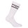 FILA Unisex Socks 3 pairs - Street, Sport, Lifestyle, Socks Set, Stripes, 35-46 White 35-38 (3-5 UK)