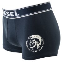 DIESEL Mens Boxershorts 3 Pack - UMBX-Shawnthreepack, Trunks Black/White/Blue XL (X-Large)