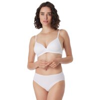 SCHIESSER ladies briefs 3 pack - Jazz-Pants, Cotton Essentials, Basic, Stretch Weiß 38 (Gr. Medium)