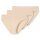 SCHIESSER ladies briefs 3 pack - Jazz-Pants, Cotton Essentials, Basic, Stretch Nude 44 (Gr. XX-Large)