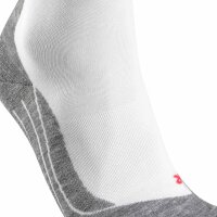 FALKE Herren Sportsocken - RU4 Endurance, Laufsocken, Mittlere Polsterung Weiß/Grau 39-41