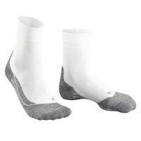 FALKE Mens Ergonomic Fitness Running Socks, Sport System - RU4 Sports Socks Weiß/Grau (2020) 42-43 (8-9 UK)