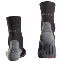FALKE Womens Socks - Ergonomic Fitness Running Socks, Sport System, 37-42 Black/Grey (3010) 41-42 (7-8 UK)