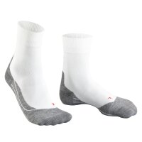 FALKE Damen Socken - Ergonomic Fitness Laufsocken, Sport System, 37-42 Weiß/Grau (2020) 39-40 (5.5-6.5 UK)