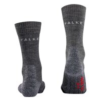 FALKE Mens Socks - Trekking Socks TK2, padding, merino wool mix Anthrazit (3180) 39-41 (5.5-7.5 UK)