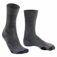 FALKE Mens Socks - Trekking Socks TK2, padding, merino wool mix Anthrazit (3180) 42-43 (8-9 UK)