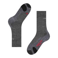 FALKE Herren Socken - Trekking Socken TK2, Polsterung, Merino-Wollmix Anthrazit (3180) 46-48