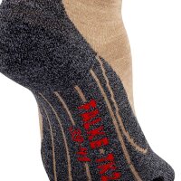 FALKE Mens Socks - Trekking Socks TK2, padding, merino wool mix Sand (4100) 42-43 (8-9 UK)