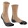 FALKE Mens Socks - Trekking Socks TK2, padding, merino wool mix Sand (4100) 42-43 (8-9 UK)