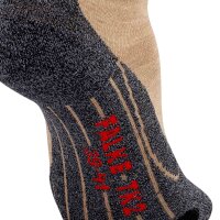 FALKE Damen Socken - Trekking Socken TK 2, Ergonomic, Merinowoll-Mix Sand 39-40