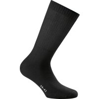 Rohner Unisex Sports Socks, 3-pack - Basic Sport, solid color Black  43-46