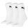 PUMA Unisex Sportsocken, 3 Paar - Short Crew Socks, Tennissocken, einfarbig Weiß 35-38