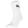 PUMA Unisex Sportsocken, 3 Paar - Short Crew Socks, Tennissocken, einfarbig Weiß 35-38