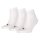 PUMA Unisex Socken, 3er Pack - Quarter, Sneaker Weiß 39-42
