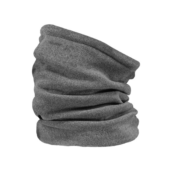 BARTS Unisex Tube Scarf - Fleece Col, One Size, one coloured Grey (Heather Grey)