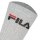FILA Unisex Socken 3 Paar - Tennissocken, Crew Socks, Frottee, Sport, Logo 35-46 Grau 35-38 (3-5 UK)