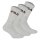 FILA Unisex socks 3 pairs - tennis socks, crew socks, terry, sport, logo 35-46 Grau 43-46 (9-11 UK)