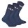 FILA Unisex Socken 3 Paar - Tennissocken, Crew Socks, Frottee, Sport, Logo 35-46 Marine 43-46 (9-11 UK)