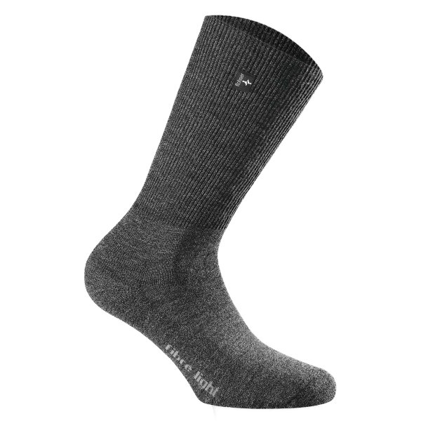 Rohner Advanced Socks Unisex Trekking Socks - fibre light supeR, Trekking Light Antracite 36-38 (3-4.5 UK)