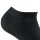 Rohner Unisex Sneaker Socks, 3 Pack - Invisible Sneakers, Basic Black 35-38 (2.5-5 UK)
