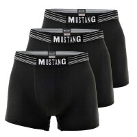 MUSTANG Herren Boxershorts, 3er Pack - Retroshorts,...