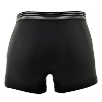 MUSTANG mens boxer shorts, 3-pack - retro shorts, pants, true denim Black L (Large)
