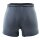 MUSTANG Herren Boxershorts, 3er Pack - Retroshorts, Pants, True Denim Blau/Graumel./Rot S (Gr. Small)