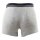MUSTANG Herren Boxershorts, 3er Pack - Retroshorts, Pants, True Denim Blau/Graumel./Rot L (Gr. Large)