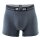 MUSTANG Herren Boxershorts, 3er Pack - Retroshorts, Pants, True Denim Blau/Graumel./Rot L (Gr. Large)