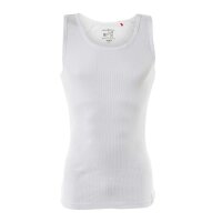 MUSTANG Herren Unterhemd, 2er Pack - Tanktop, Doppelripp, True Denim Weiß M (Gr. Medium)