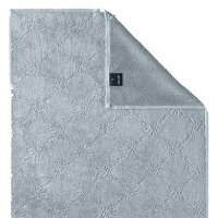 JOOP! Handtuch Uni-Cornflower Frottierkollektion - Walkfrottier Platin 50x100cm