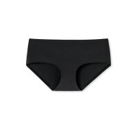 SCHIESSER Damen Panty, Invisible Cotton - Single Jersey, Nahtlos Schwarz S (Small)