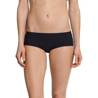 SCHIESSER Damen Panty, Invisible Cotton - Single Jersey, Nahtlos Schwarz S (Small)