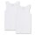 Sanetta Boys Undershirt Pack of 2 - Shirt without Sleeves, Tank Top, Basic, Organic Cotton, white