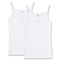 Sanetta Girls Undershirt with Heart, Pack of 2 - Top,...