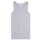 Sanetta Boys Undershirt - Shirt without Sleeves, Tank Top, Basic, Organic Cotton, light grey 188 (15-16 Years)