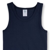 Sanetta Jungen Unterhemd - Shirt ohne Arme, Tank Top, Basic, Organic Cotton, dunkelblau 188 (15-16 Years)