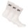 FILA 3 Paar Socken Unisex - Frottee Tennissocken, Crew Socks, Logobund, 35-46 Weiß 43-46 (9-11 UK)