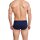 SCHIESSER Mens briefs 2 PACK - Sports briefs, Essentials rib, check print, S-XXL Navy L (Large)