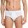 SCHIESSER Mens Breifs Pack of 2 - Fine Rib, Sports Brief, Cotton Essentials, white M (Medium)