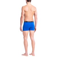 REPLAY Mens Boxer Shorts, Pack of 2 - Trunks, Cotton Stretch blue/black XXL (XX-Large)