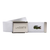 LACOSTE Mens Belt made of Fabric - practical Case, engraved sliding Buckle Closure