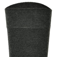 Hudson 6 pairs of mens socks - Only, short socks, Comfort waistband, Unicoloured (3x 2-pack) Grey Melange 9-11 UK