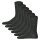 Hudson 6 Paar Herren Socken - Only, Strumpf, Komfortbund, Einfarbig (3x 2-Pack) Grau Melange 43-46 (9-11 UK)