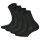 Hudson 4 Paar Damen Socken - Only, Strumpf, Rollrand, Einfarbig (2x 2-Pack) Schwarz 35-38 (2,5-4,5 UK)